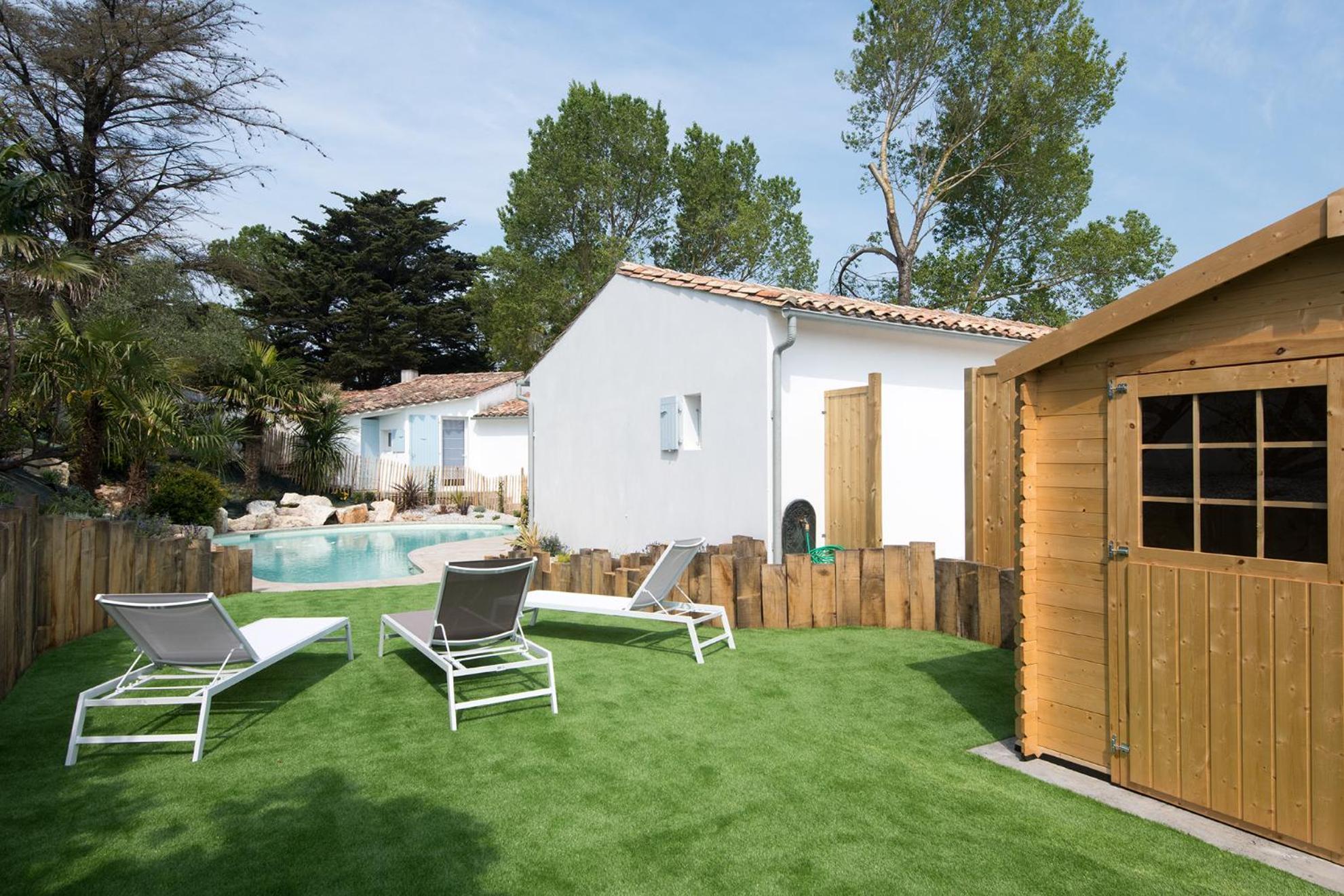 Très belle villa avec piscine  Le Bois-Plage-en-Ré Extérieur photo